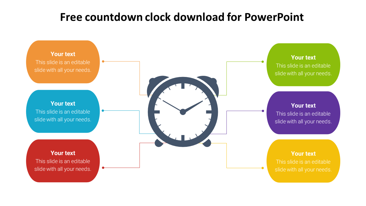 Free - Free Countdown Clock Download For PowerPoint Slide